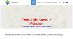 Desktop Screenshot of notfallmedizin.de